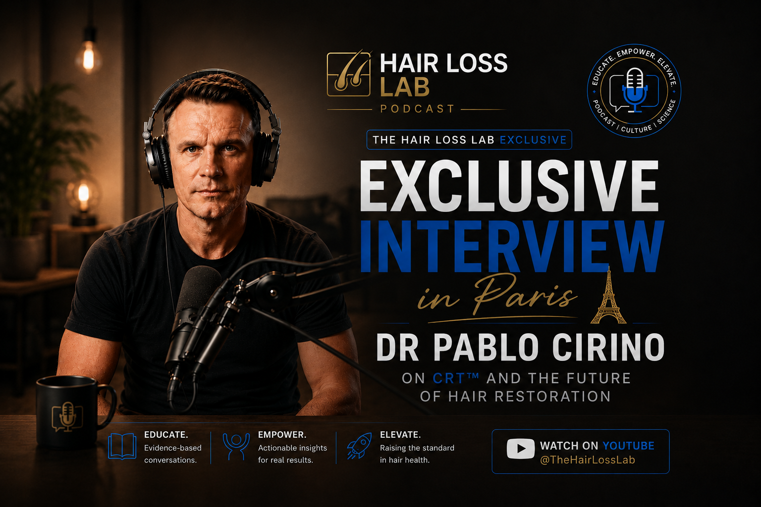 The Man Behind CRT™:  Dr Pablo Cirino